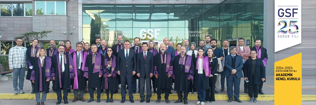 SÜ GSF 2024 - 2025 eğitim öğretim yılı akademik kurul toplantısı yapıldı 